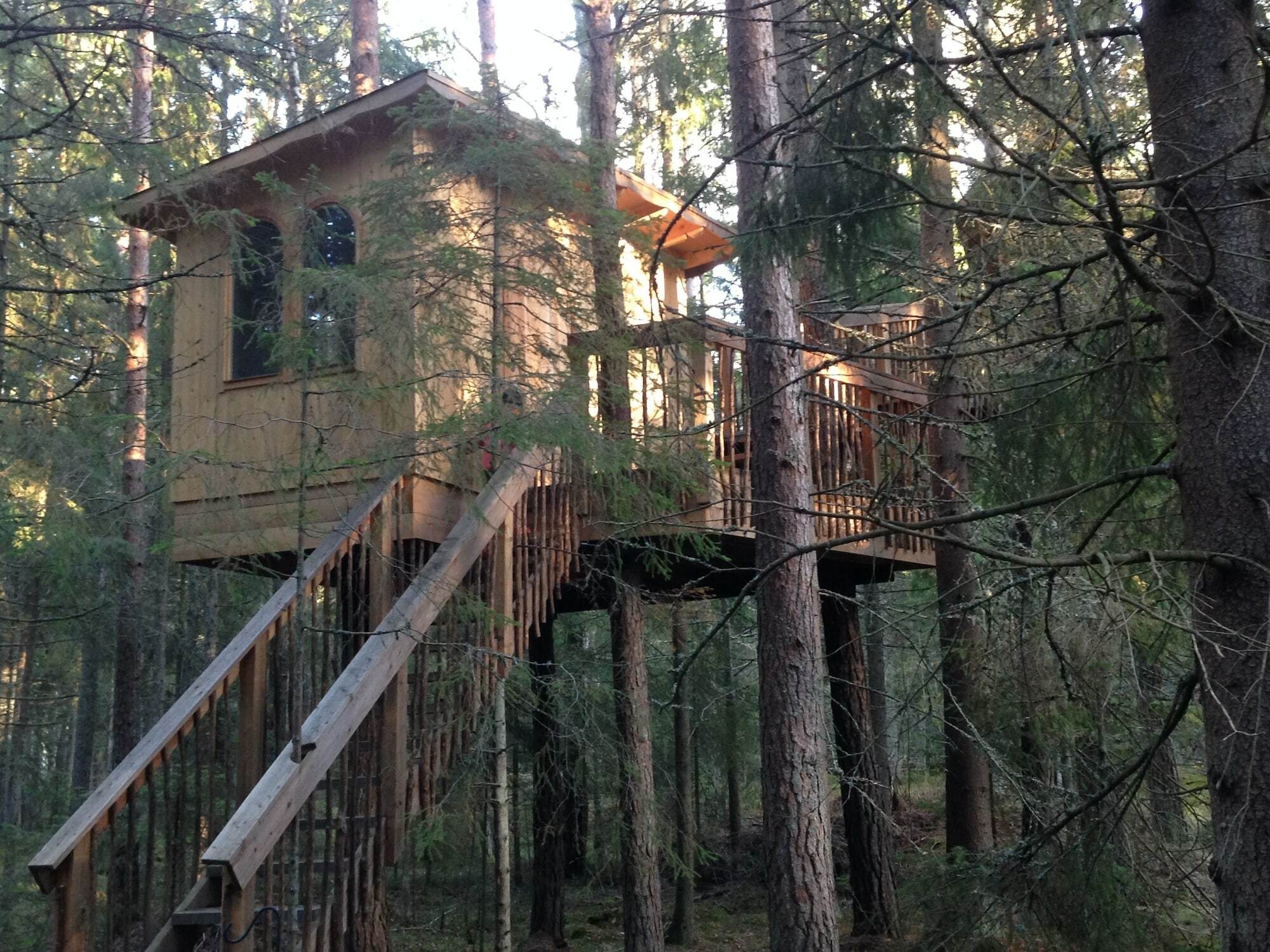 Urnatur Eco Treehouse Lodge Эдесхёг Экстерьер фото